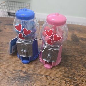 Mini Valentines Gumball Machines
